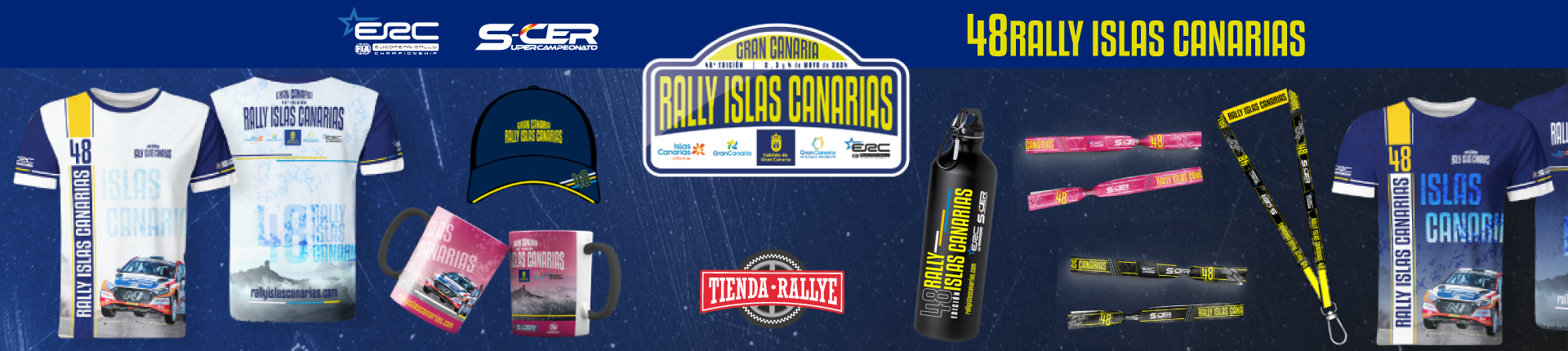 Merchandising Rally Islas Canarias