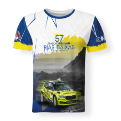 Camiseta 57º Rallye Rias Baixas  FULL PRINT