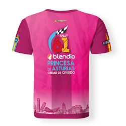 Camiseta 61º Rally Blendio Princesa de Asturias "ROSA" FULL PRINT