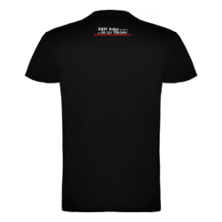 Camiseta XXIV Rallye de Tierra Isla de los Volcanes negro algodón