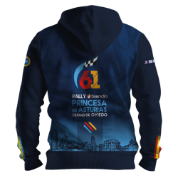 Sudadera 61º Rally Blendio Princesa de Asturias Azul Marino FULL PRINT