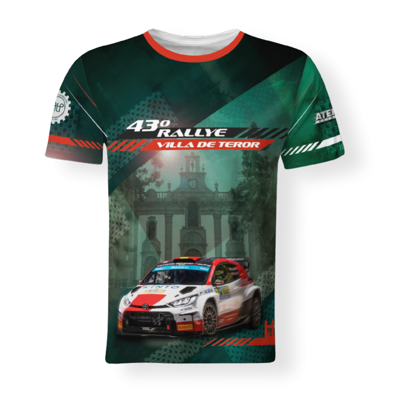 Camiseta 43º Rallye Villa de Teror FULL PRINT