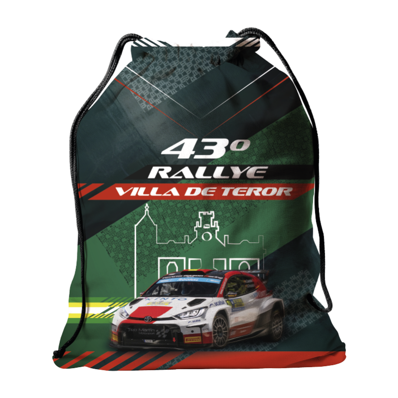 Mochila de cuerdas 43º Rallye Villa de Teror FULL PRINT