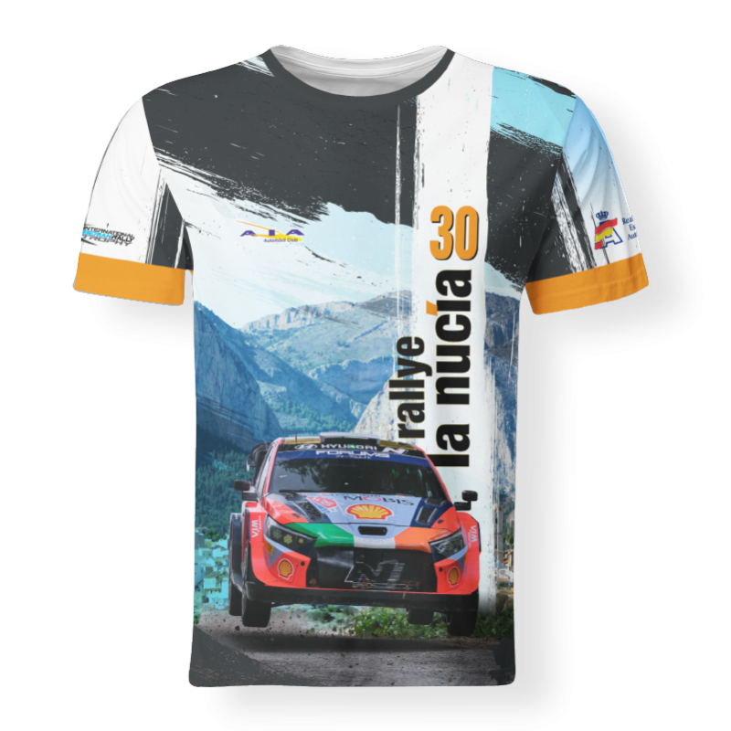 Camiseta 30º Rallye de la Nucia FULL PRINT