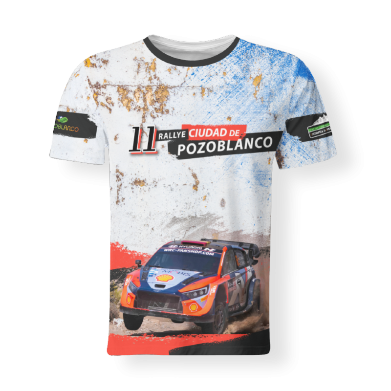 Camiseta 11º Rallye de Pozoblanco FULL PRINT