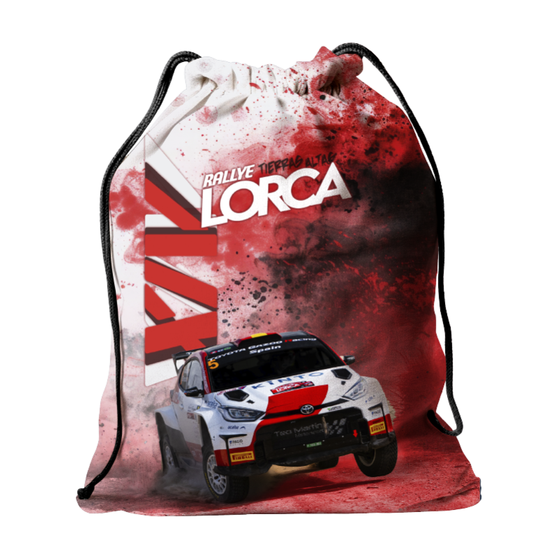 Mochila de cuerdas XIV Rallye Tierras Altas de Lorca  FULL PRINT