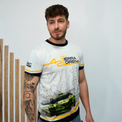 Camiseta 42º Rallye Sierra Morena "BLANCO"  FULL PRINT