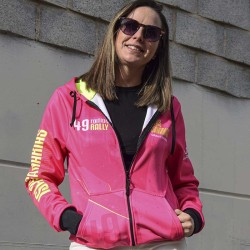 Sudadera 49º Rally Islas Canarias FULL PRINT "rosa"