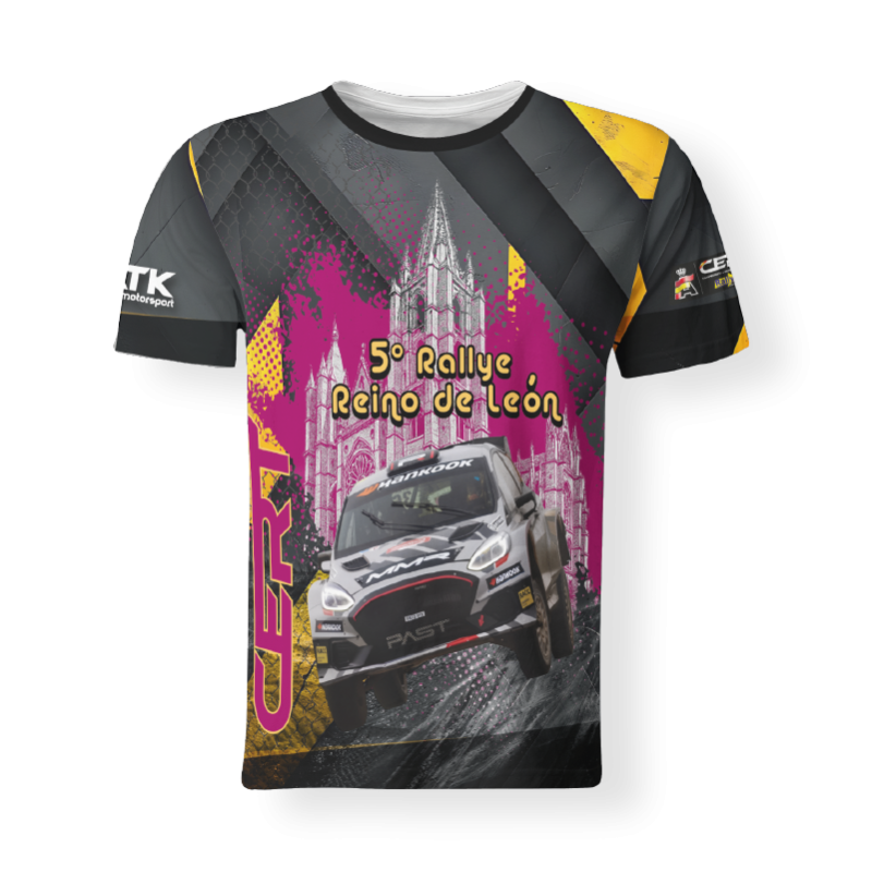 Camiseta 5º Rallye Reino de Leon FULL PRINT