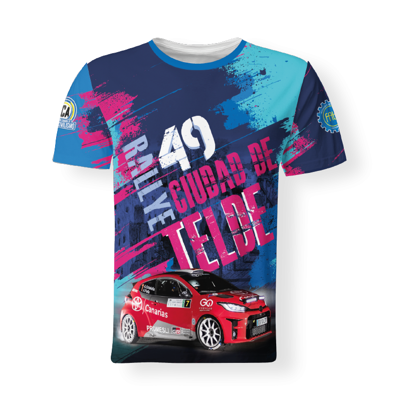 Camiseta 49º Rallye Ciudad de Telde FULL PRINT