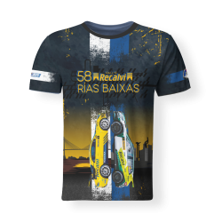 Camiseta 58º Rallye Rías Baixas  FULL PRINT