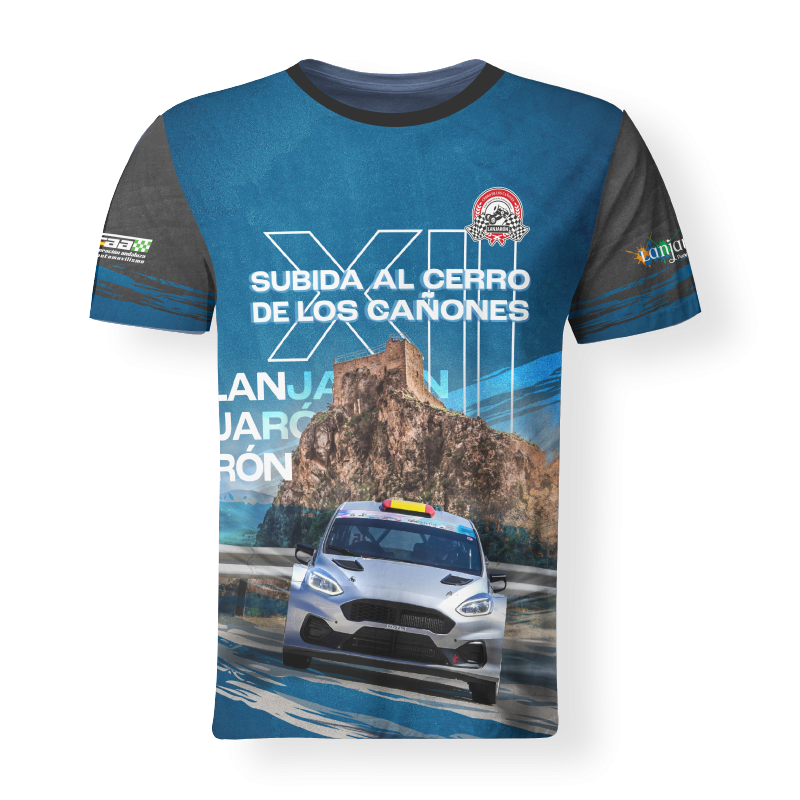 Camiseta XII Subida Cerro de los Cañones Lanjarón FULL PRINT