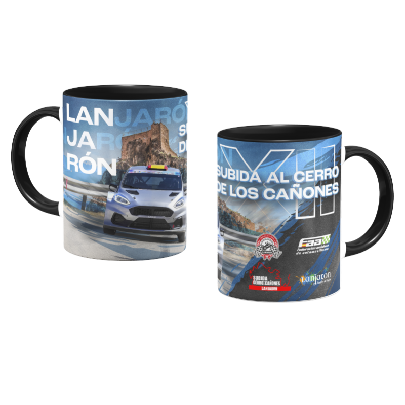 Taza XII Subida Cerro de los Cañones Lanjaron