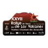 Placa adhesivo XXVII Rallye de Tierra Isla de los Volcanes
