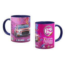 Taza rosa 62º Rally Blendio Princesa de Asturias Ciudad de Oviedo