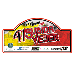 Placa adhesivo exterior 41º Subida a Vejer " pequeña"