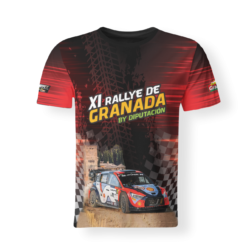 Camiseta XI Rallye Ciudad de Granada  FULL PRINT