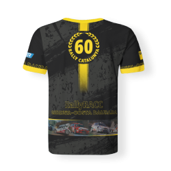 Camiseta azul 60º RallyRACC Catalunya Costa Daurada  FULL PRINT