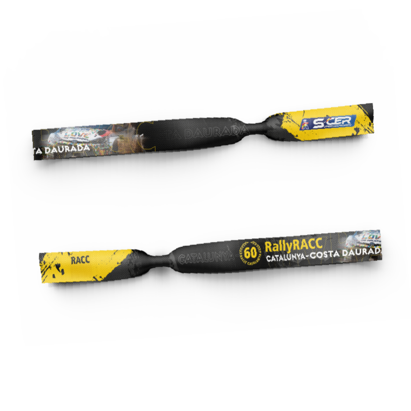 Pulsera 60º RallyRACC Catalunya Costa Daurada