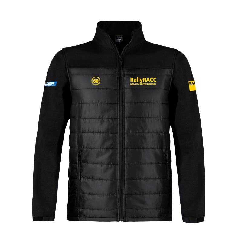 Chaqueta softshell 60º RallyRACC Catalunya Costa Daurada