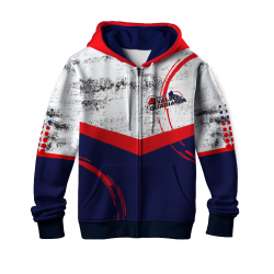 Sudadera 4º Rallye Valle del Guadiato FULL PRINT "azul"