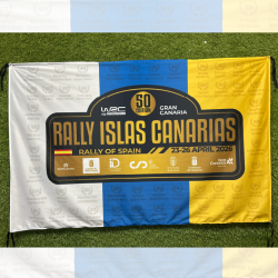 Bandera FAN 50º Rally Islas Canarias- Rally of Spain