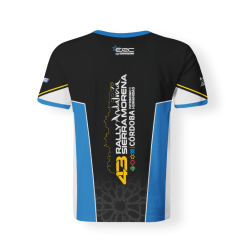 Camiseta 43º Rallye Sierra Morena "azul"  FULL PRINT