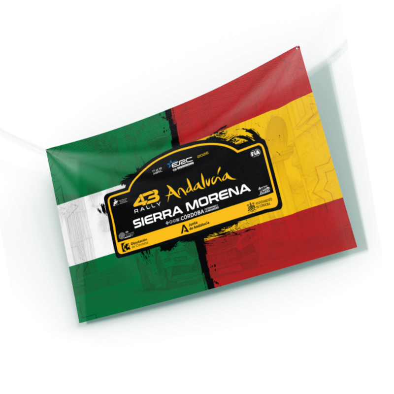 Bandera FAN 43º Rallye Sierra Morena