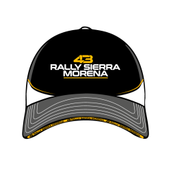 Gorra 43º Rallye Sierra Morena "gris"