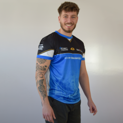 Camiseta 43º Rallye Sierra Morena "azul"  FULL PRINT