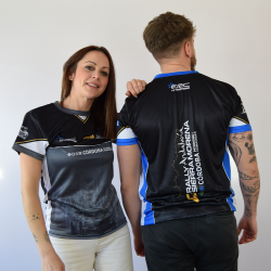 Camiseta 43º Rallye Sierra Morena "gris"  FULL PRINT