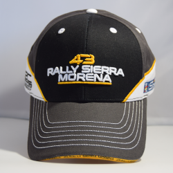 Gorra 43º Rallye Sierra Morena "gris"