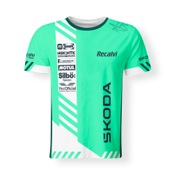 Camiseta Recalvi Team Skoda Cohete Suarez 2026 FULL PRINT