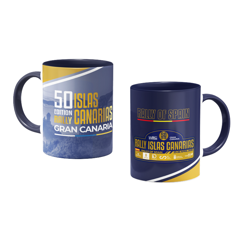 Taza 50º Rally Islas Canarias