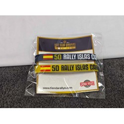Pack 2 pulseras 50º Rally Islas Canarias- SILICONA