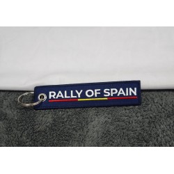Llavero tela 50º Rally Islas Canarias