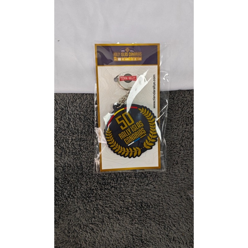 Llavero 50º Rally Islas Canarias- Generico SILICONA