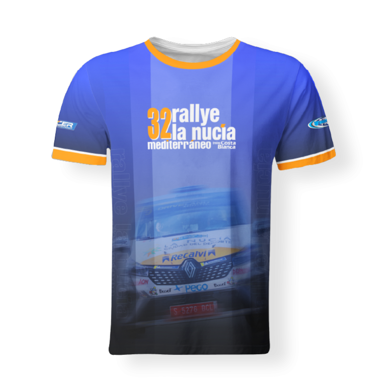Camiseta 32º Rallye la Nucia  FULL PRINT