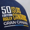 Gorra 50º Rally Islas Canarias "azul marino"