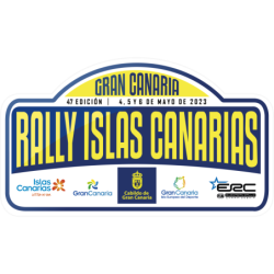 Placa 47º Rally Islas Canarias