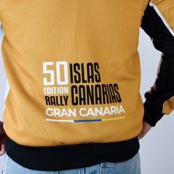 Sudadera 50º Rally Islas Canarias FULL PRINT "dorado"