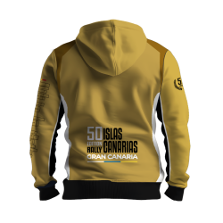 Sudadera 50º Rally Islas Canarias FULL PRINT "dorado"