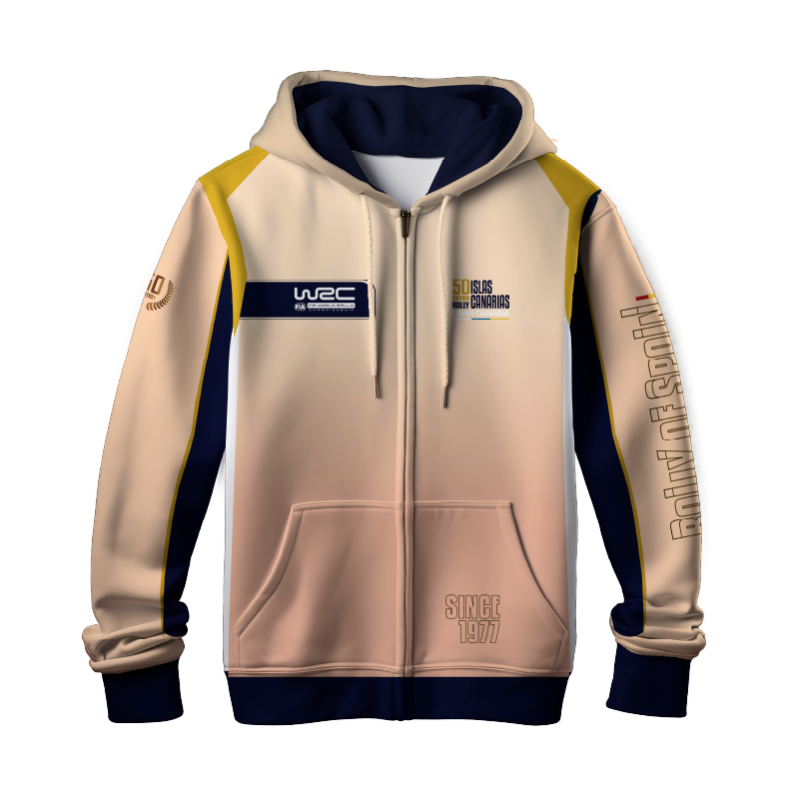 Sudadera 50º Rally Islas Canarias FULL PRINT "rosa"