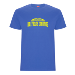 Camiseta Rally Islas Canarias 2022 azulina algodón