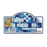 Placa 26º Rallye de la Nucia 2020 vinilo pequeño