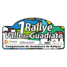 Placa adhesivo exterior 1 Rallye Valle del Guadito "pequeña"