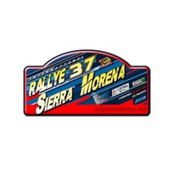 Placa Rallye Sierra Morena 2019 pequeña