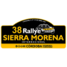 Placa adhesivo 38º Rallye Sierra Morena 2021 "pequeña"