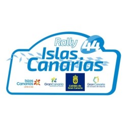 Placa Rally Islas Canarias 2020 grande