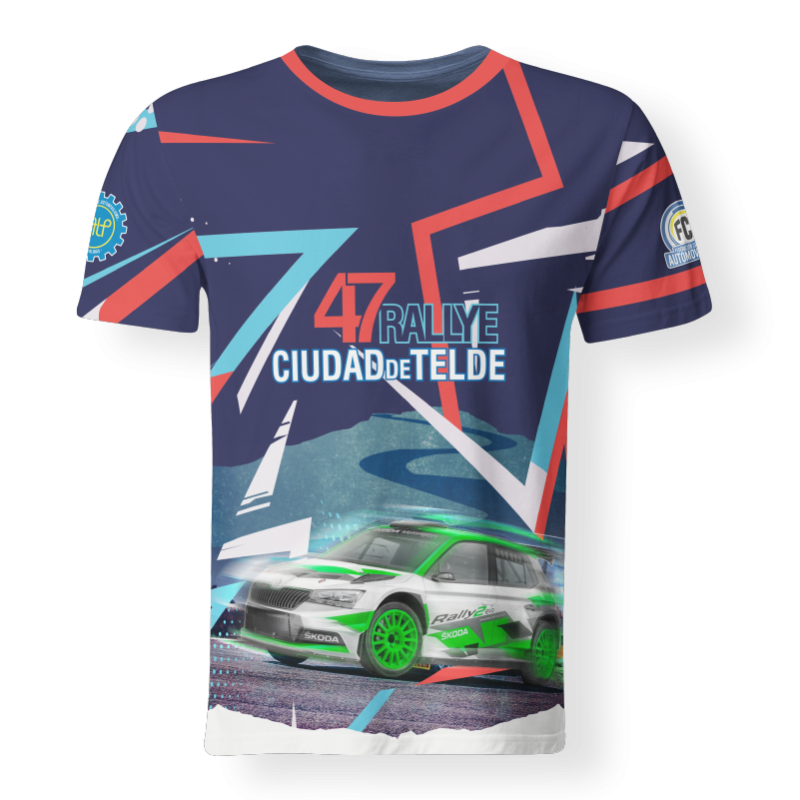 Camiseta 47º Rallye Ciudad de Telde  FULL PRINT